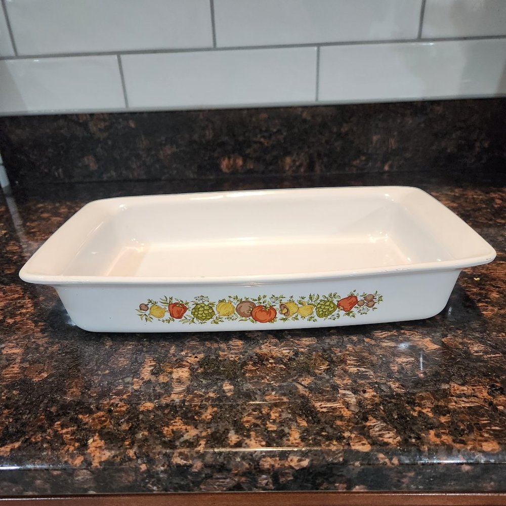 Vintage Corning Ware Spice of Life p-332 Roaster